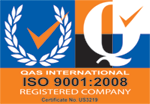 QAS International ISO 9001:2008 Registered Company